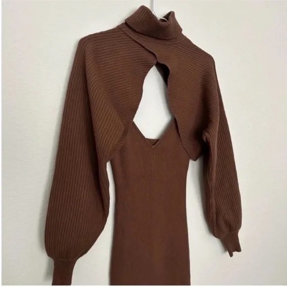 brochu walker layered sweater dress Brochu Walker Looker Vee Dress